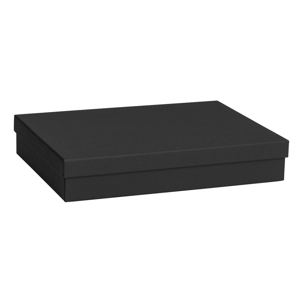 Geschenkbox „One Colour“ 24 x 33 x 6 cm schwarz