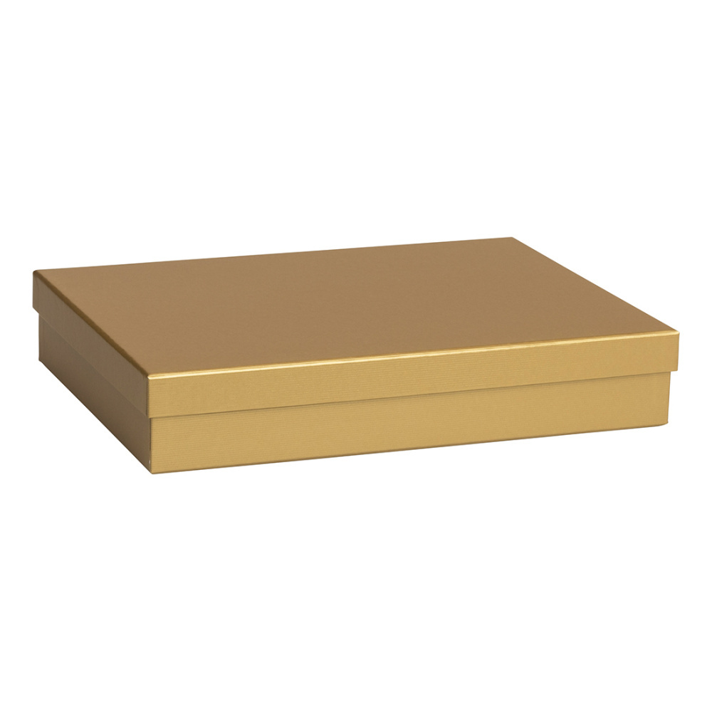 Geschenkbox „One Colour“ 24 x 33 x 6 cm gold