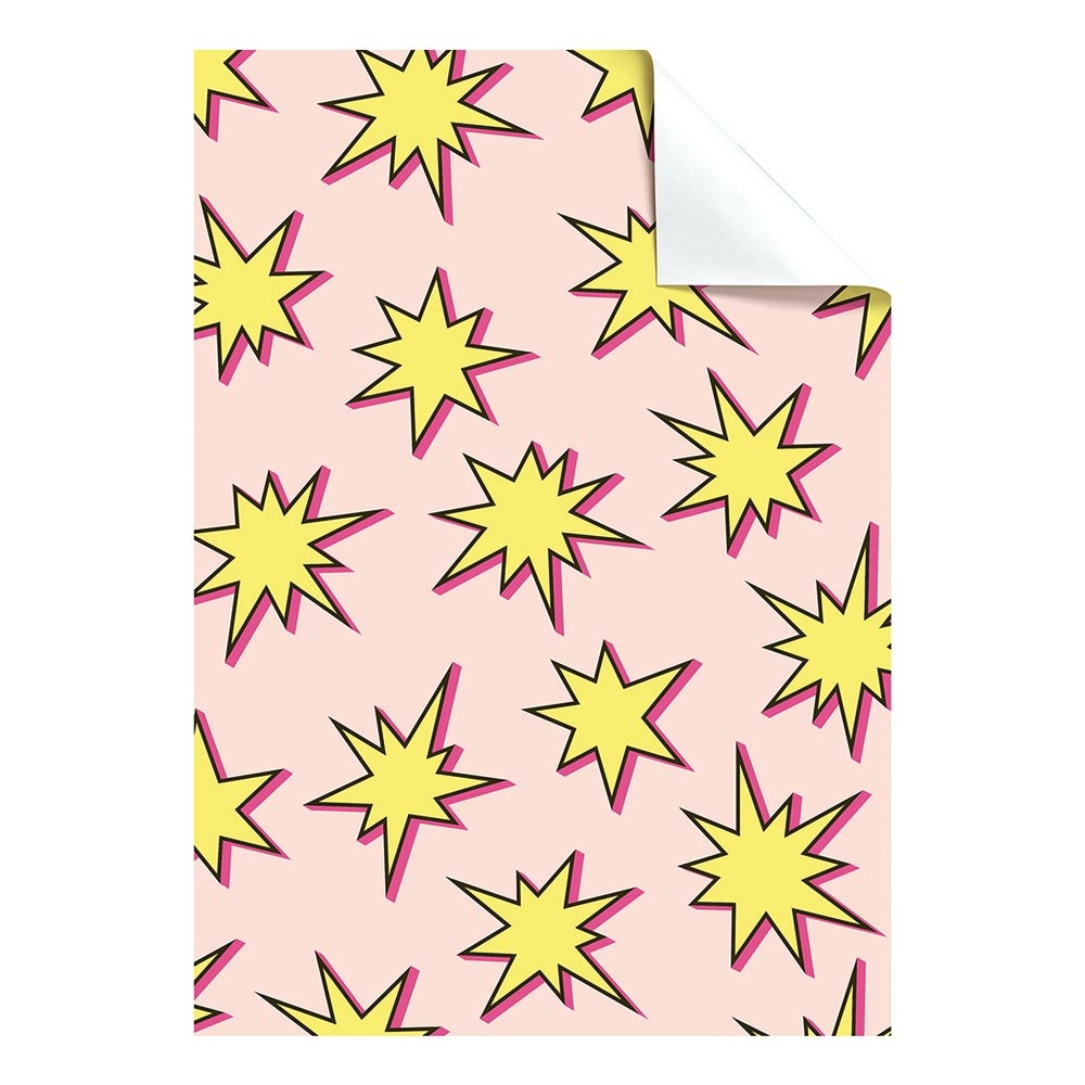 Geschenpapier-Bogen „Baxter“ 50x70cm rosa