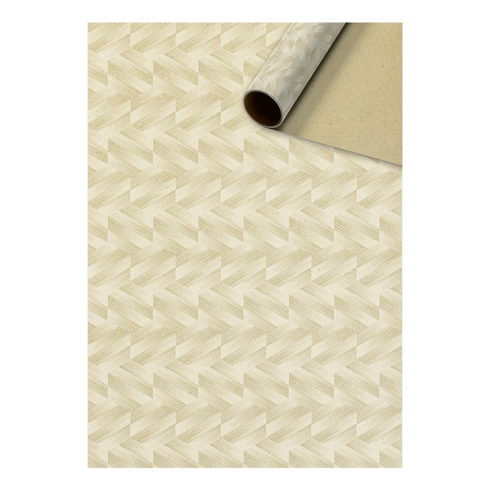 Gift wrap paper „Ewen“ 70x200cm white