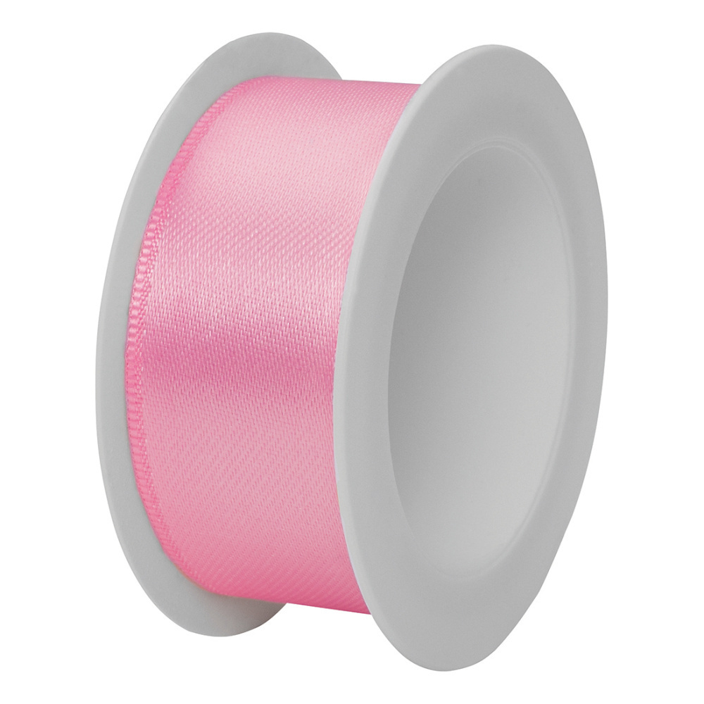 Satin ribbon 25mmx3m light pink