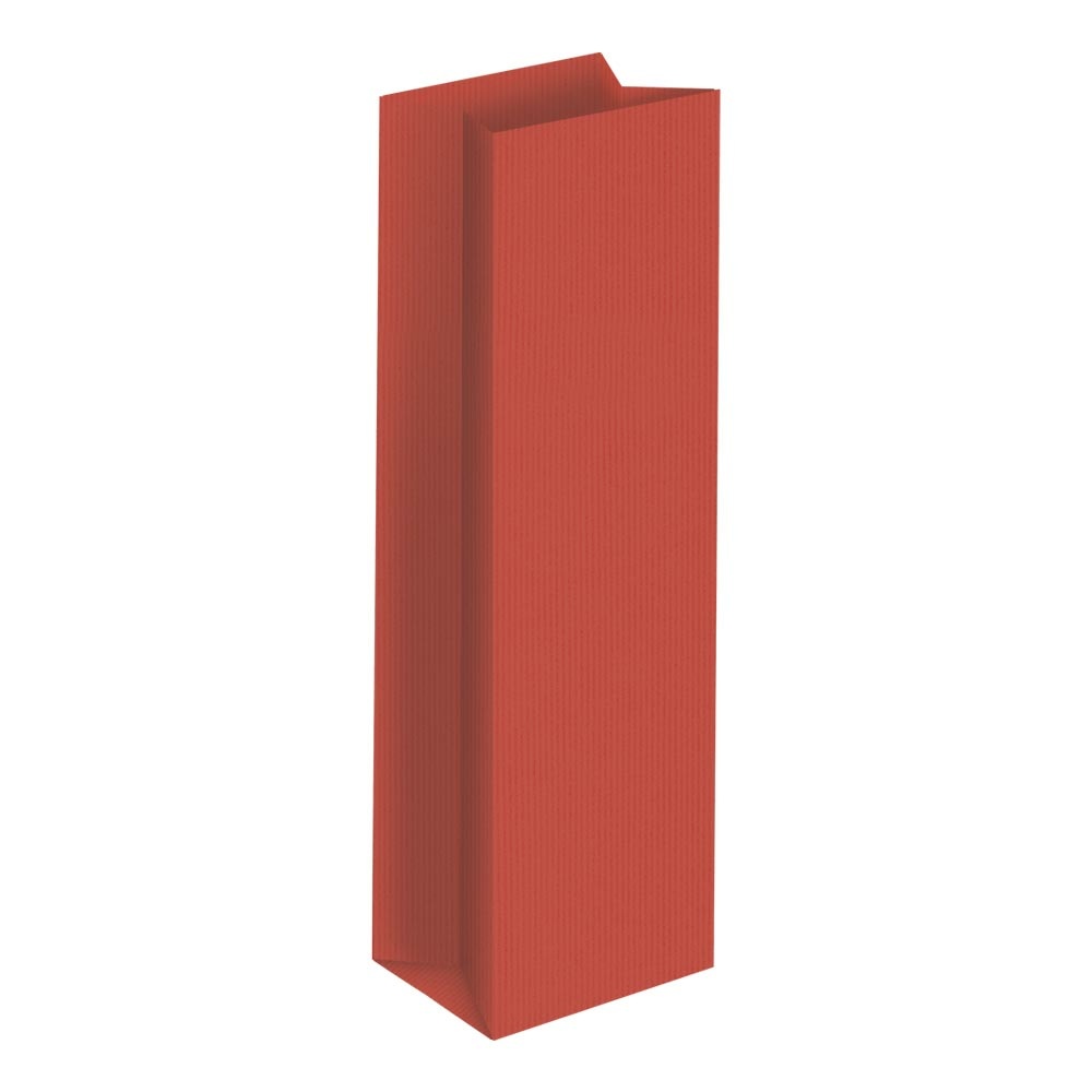 Geschenkbeutel „Uni Basic“ 8,5x7,3x52cm rot