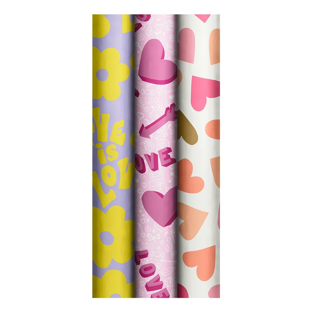 Wrapping paper assortment "Love Hug" 70x200cm    