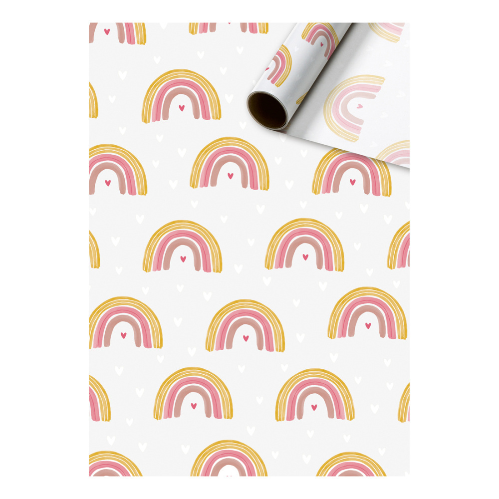 Papier de soie rouleau „Chilly“ 50x500cm marron clair