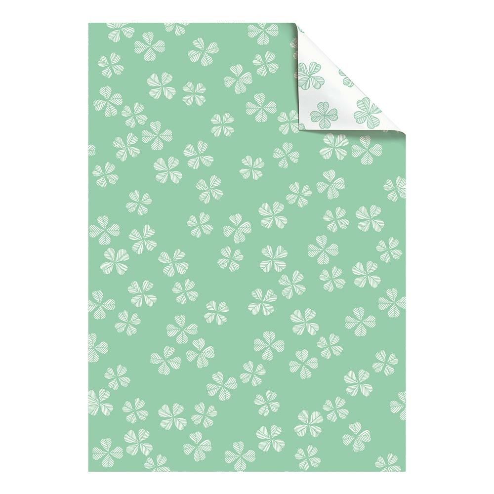 Gift wrap paper „Onne“ 50x70cm green