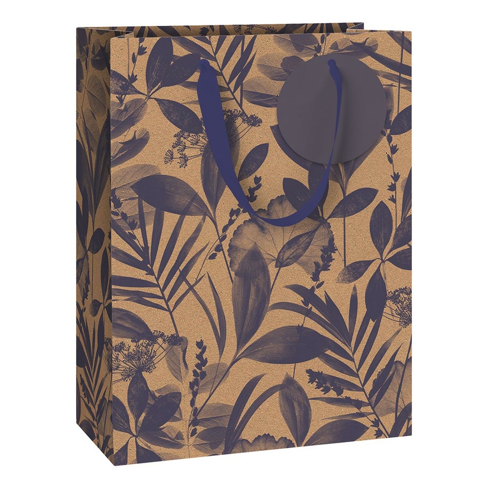 Geschenktasche „Sona“ 23x13x30cm blau dunkel Geschenktasche „Sona“ 23x13x30cm blau dunkel