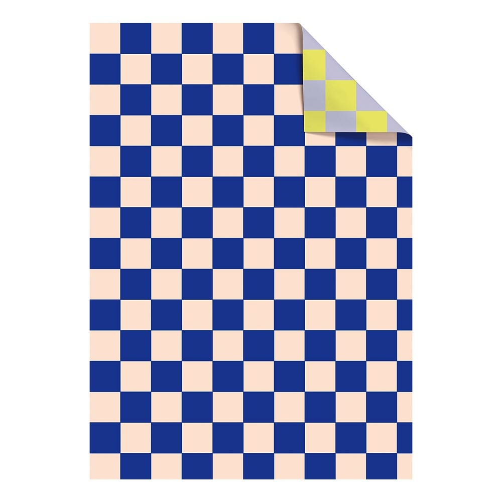 Wrapping paper sheet "Artem" 100x70cm blue