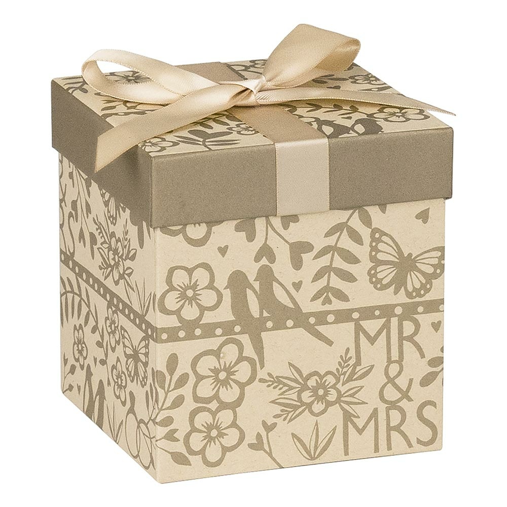 Gift box "Anouk" 11x11x12cm gold