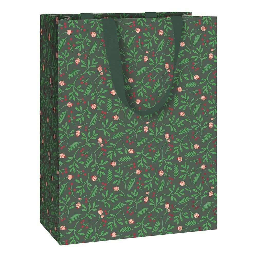 Gift bag „Harriett“ 23x13x30cm  green