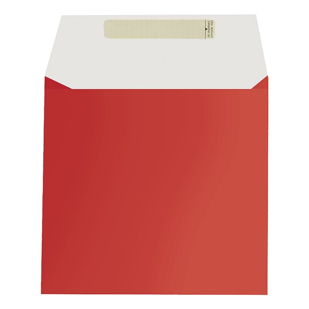 Geschenkbeutel „Uni Basic“ 17,5x4x16 + 6cm rot