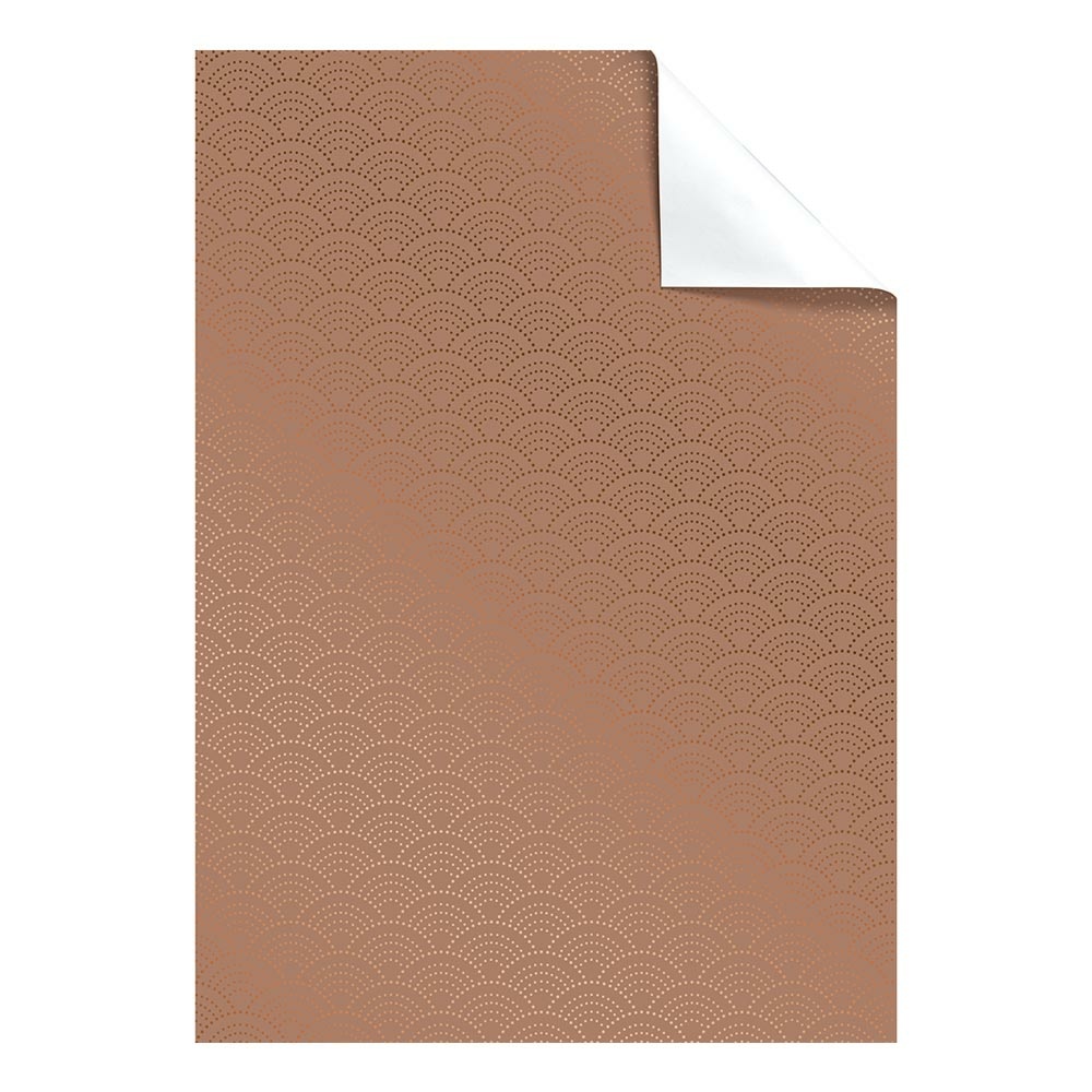 Gift wrap paper „Anaya“ 100x70cm copper