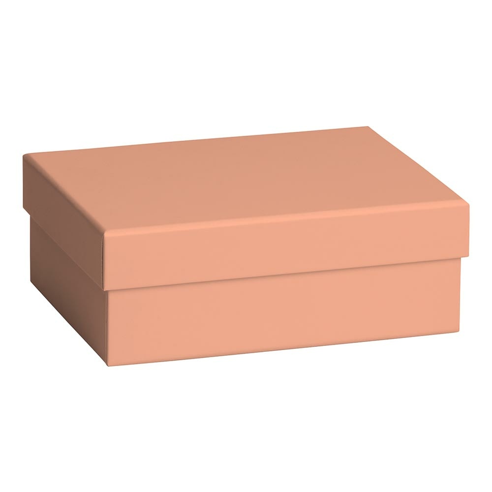 Geschenkbox "Uni Pure" A6+ rosa dunkel