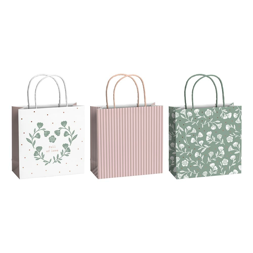 Gift bag Set of 3 "Olena" 20x8x20cm 