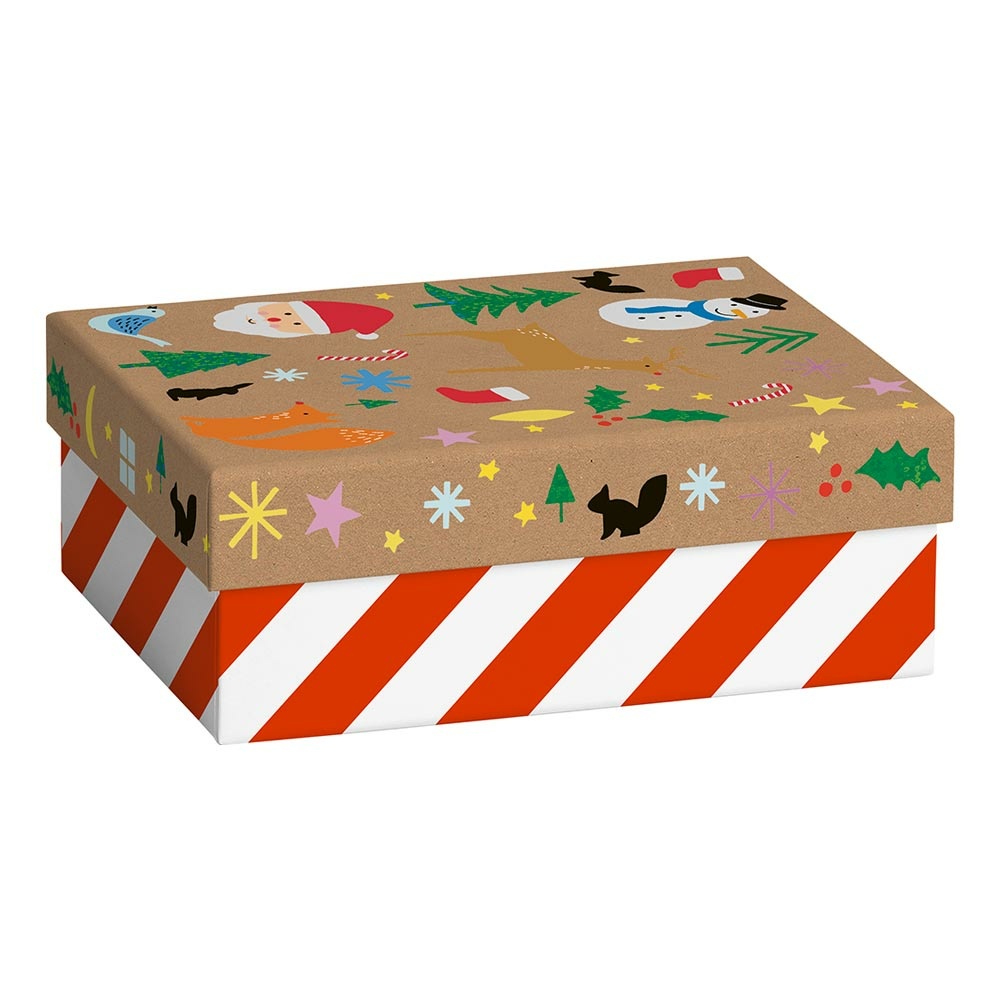 Gift box "Rob" A6+ white 