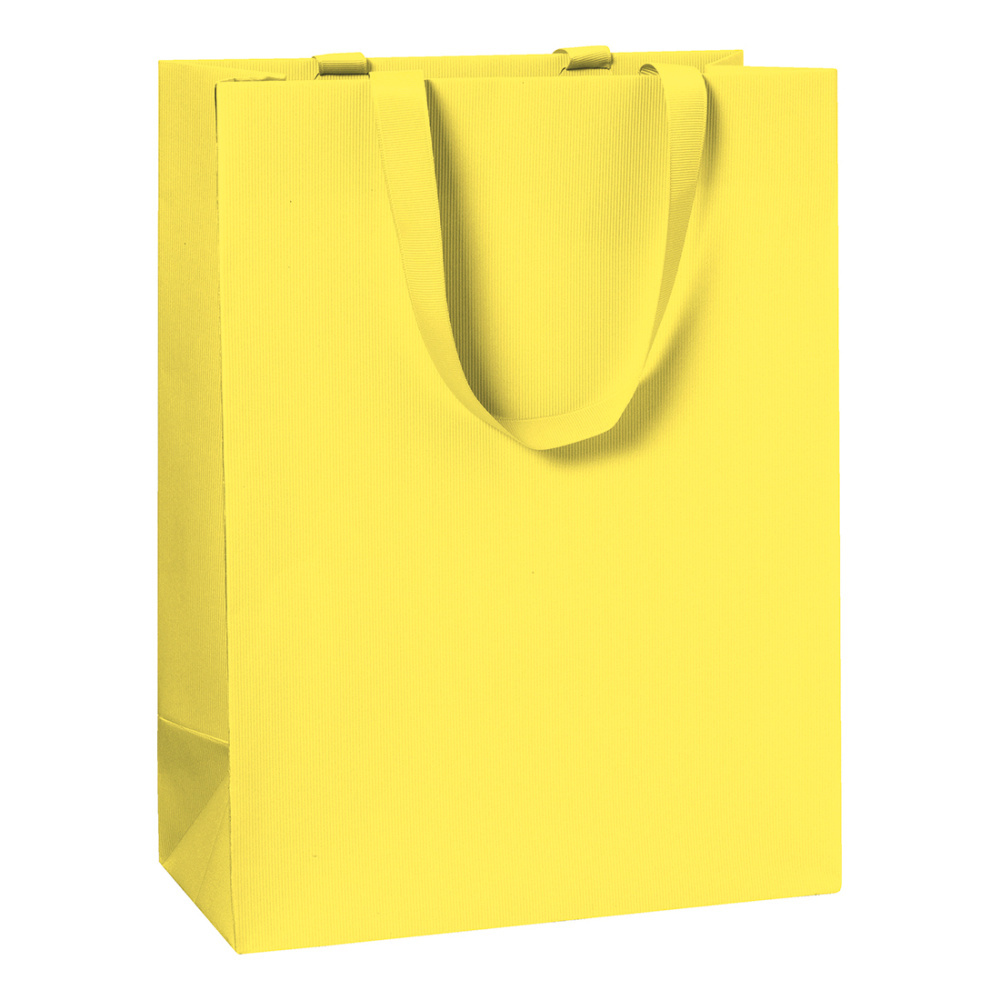 Geschenktasche „One Colour“ 25 x 13 x 33 cm gelb