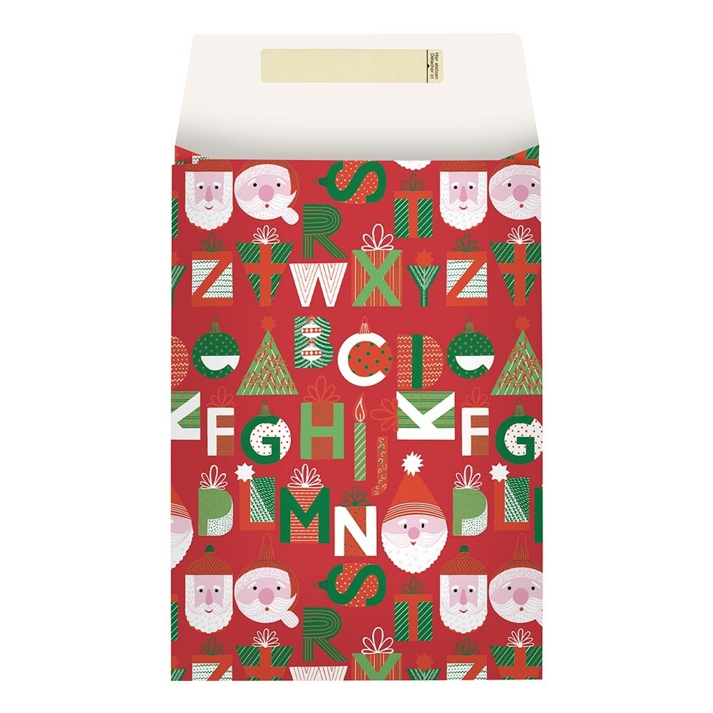 Envelope gift bags „Derek“ 17,5x4x25 + 6cm red