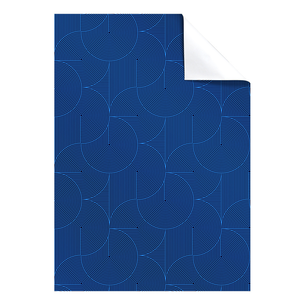 Wrapping paper sheet „Anteo“ 100x70cm blue dark