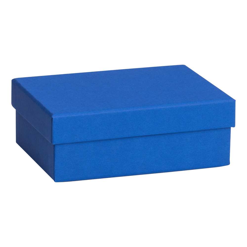 Geschenkbox „One Colour“ 12 x 16,5 x 6 cm blau dunkel