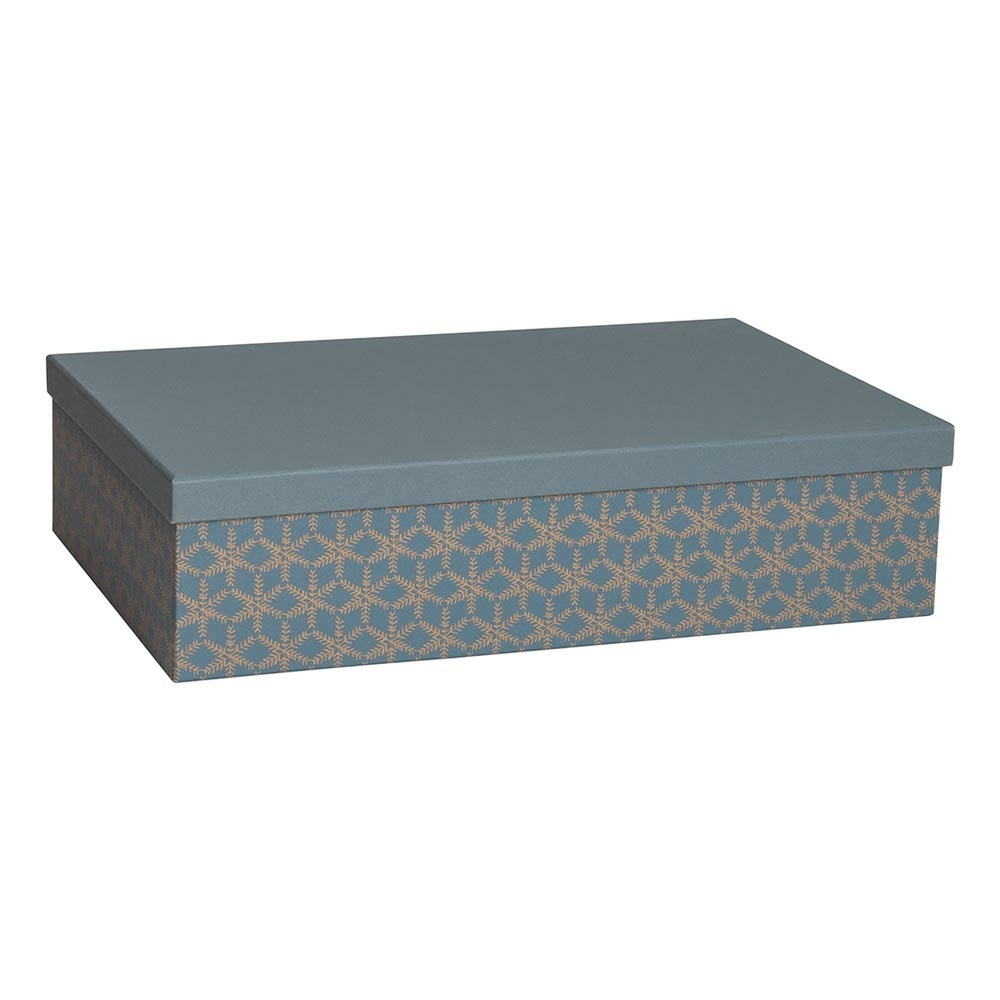 Geschenkbox „Eira“ 33x48x12cm A3+ blau dunkel