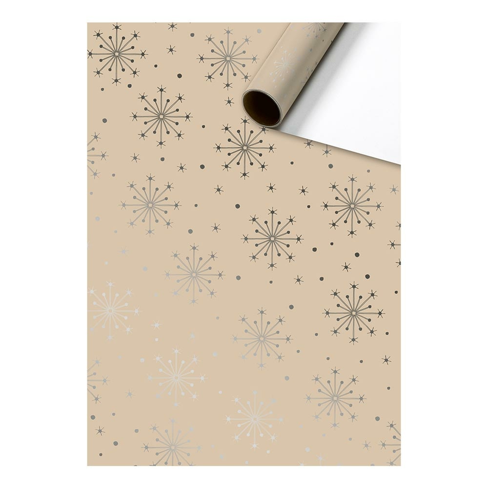 Wrapping paper "Nieve" 70x150cm gold