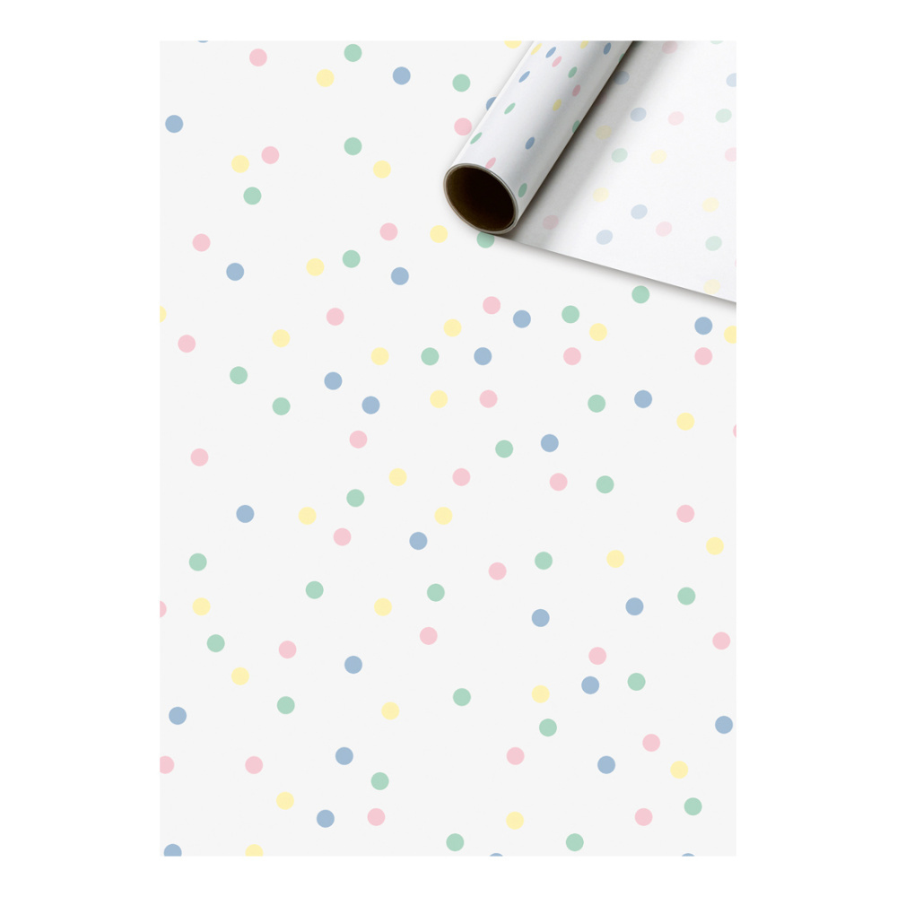 Seidenpapier-Kurzrolle „Moby“ 50 x 500 cm mint