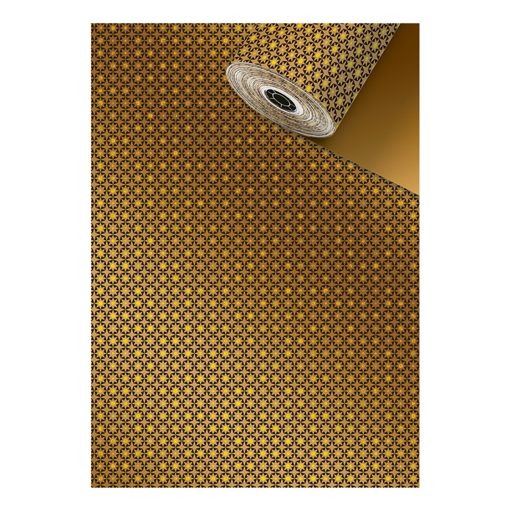 Wrapping paper counter roll „Auron“ 0,70x100m black
