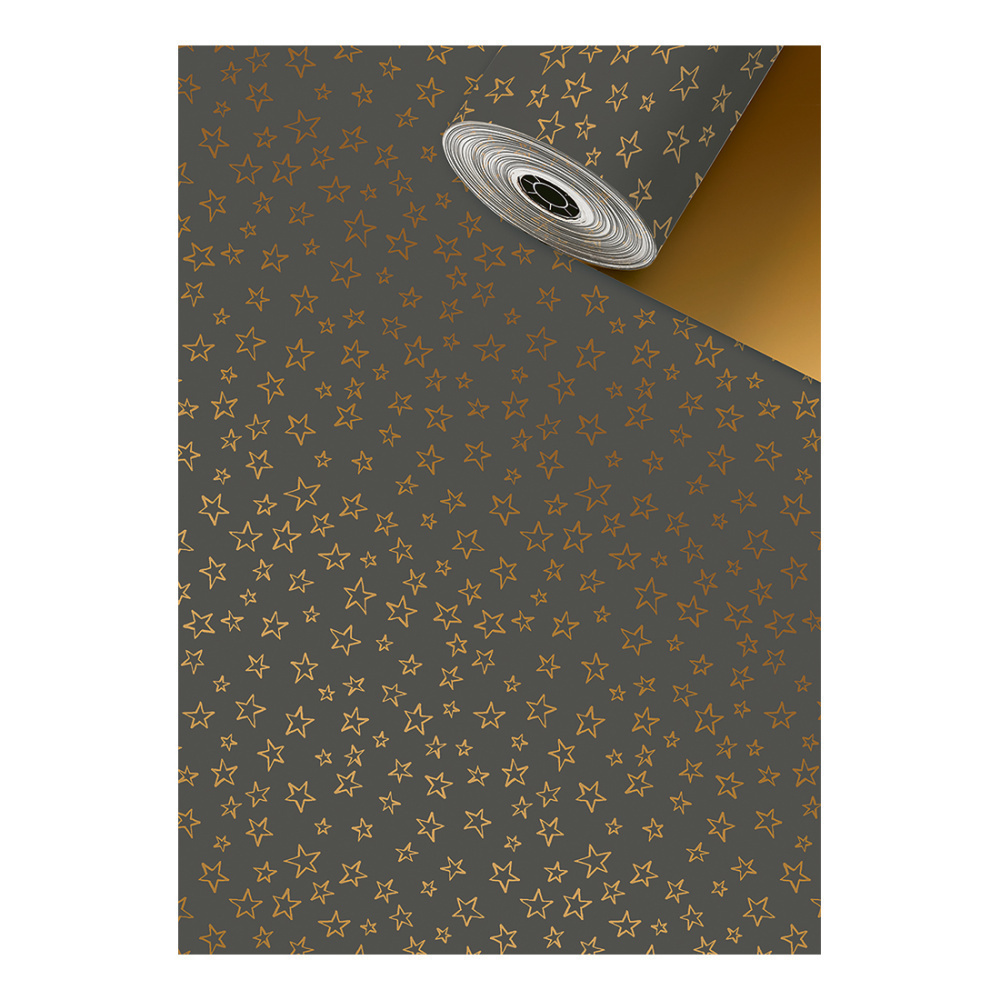 Papier-cadeau bobines de comptoir „Limar“ 0,30x250m gris foncé