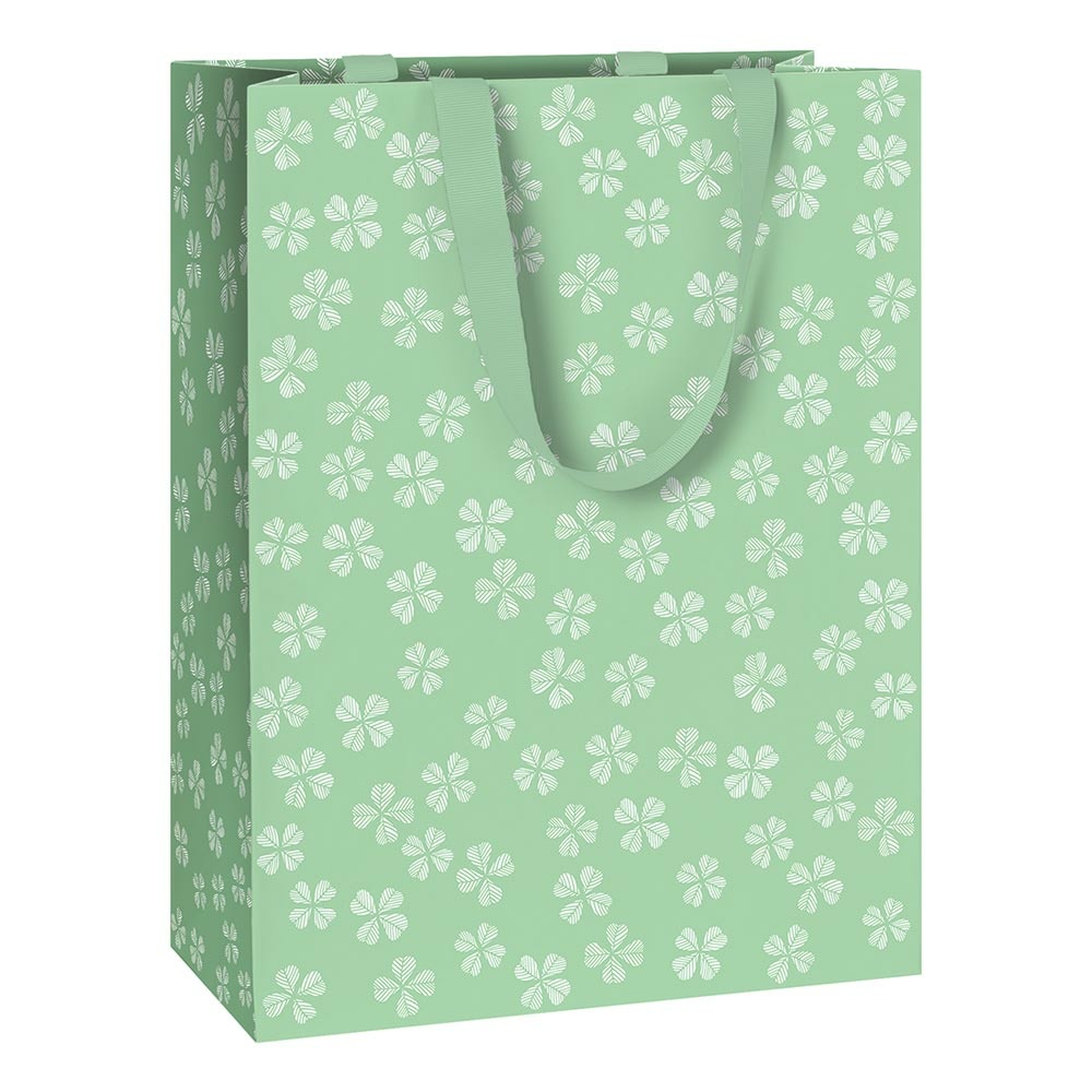 Gift bag „Onne“ 23x13x30cm green