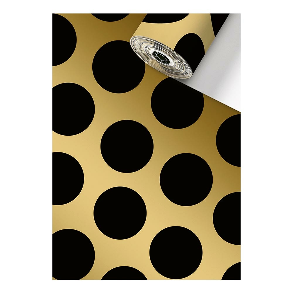 Wrapping paper counter roll "Yoko" 0,5x250m black