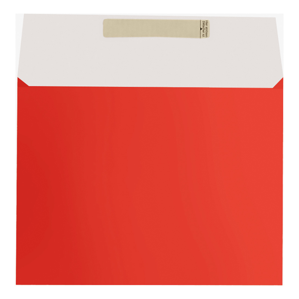 Geschenkbeutel „Uni Basic“ 21,7x16 + 6cm rot
