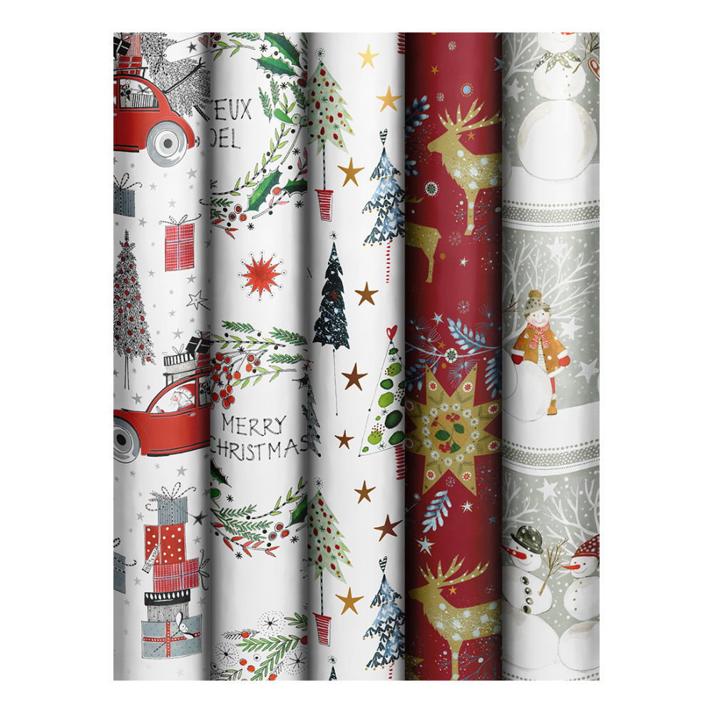 Wrapping paper assortment „Wonderful Signs“ 70x200cm 