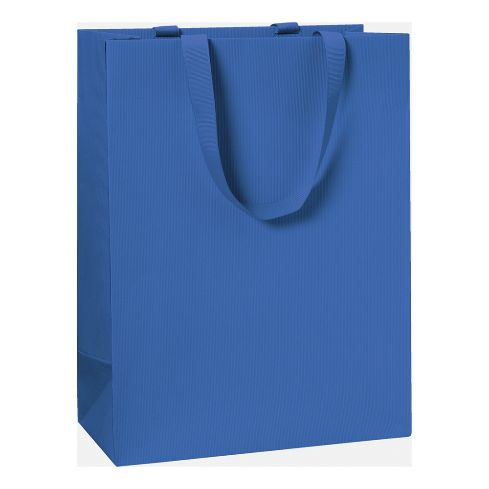 Geschenktasche „One Colour“ 23 x 13 x 30 cm blau dunkel