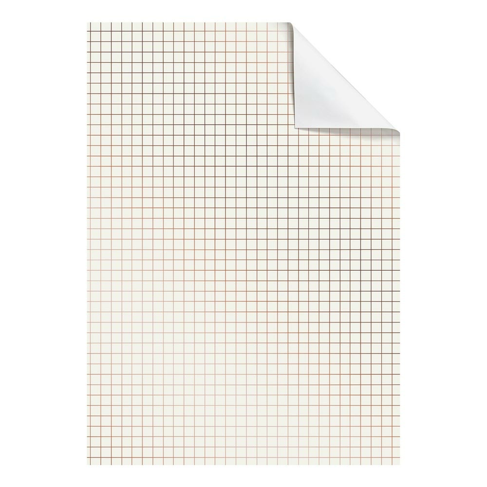 Wrapping paper sheet „Ludos“ 50x70cm white