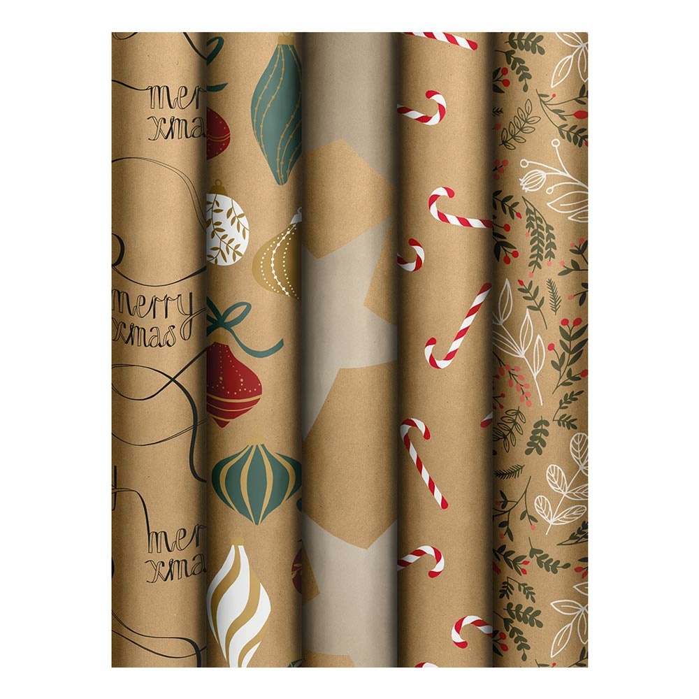 Wrapping paper assortment "Natural Day" 70x200cm 