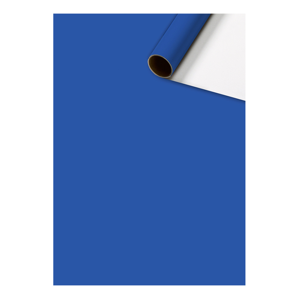 Geschenkpapier „Uni Plain“ 70 x 500 cm blau