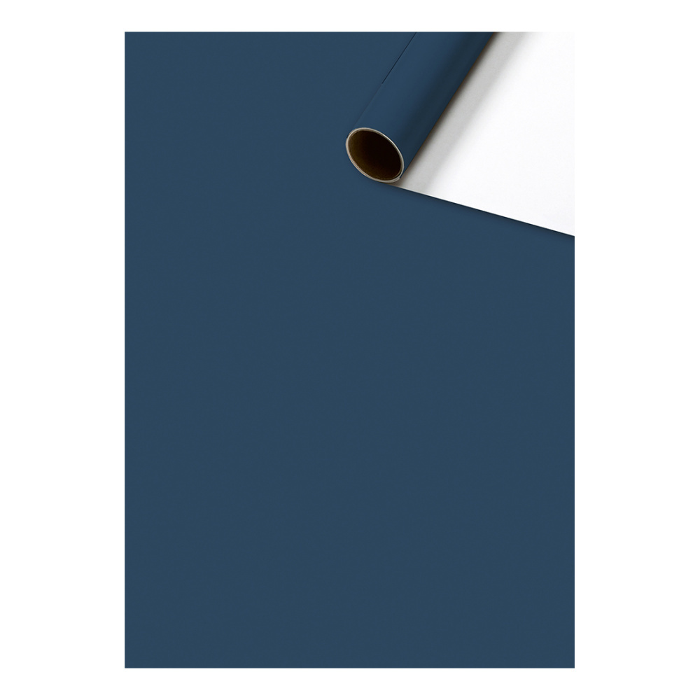 Geschenkpapier „Uni Plain“ 70 x 1000 cm blau dunkel