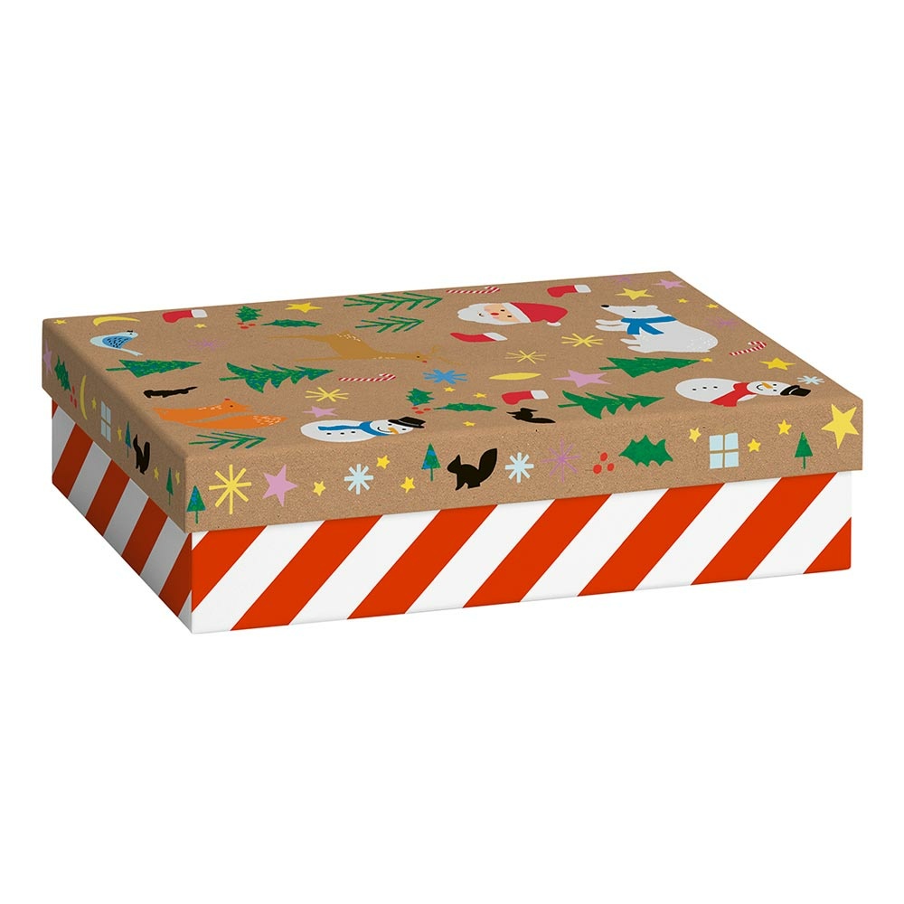 Gift box "Rob" A5+ white 