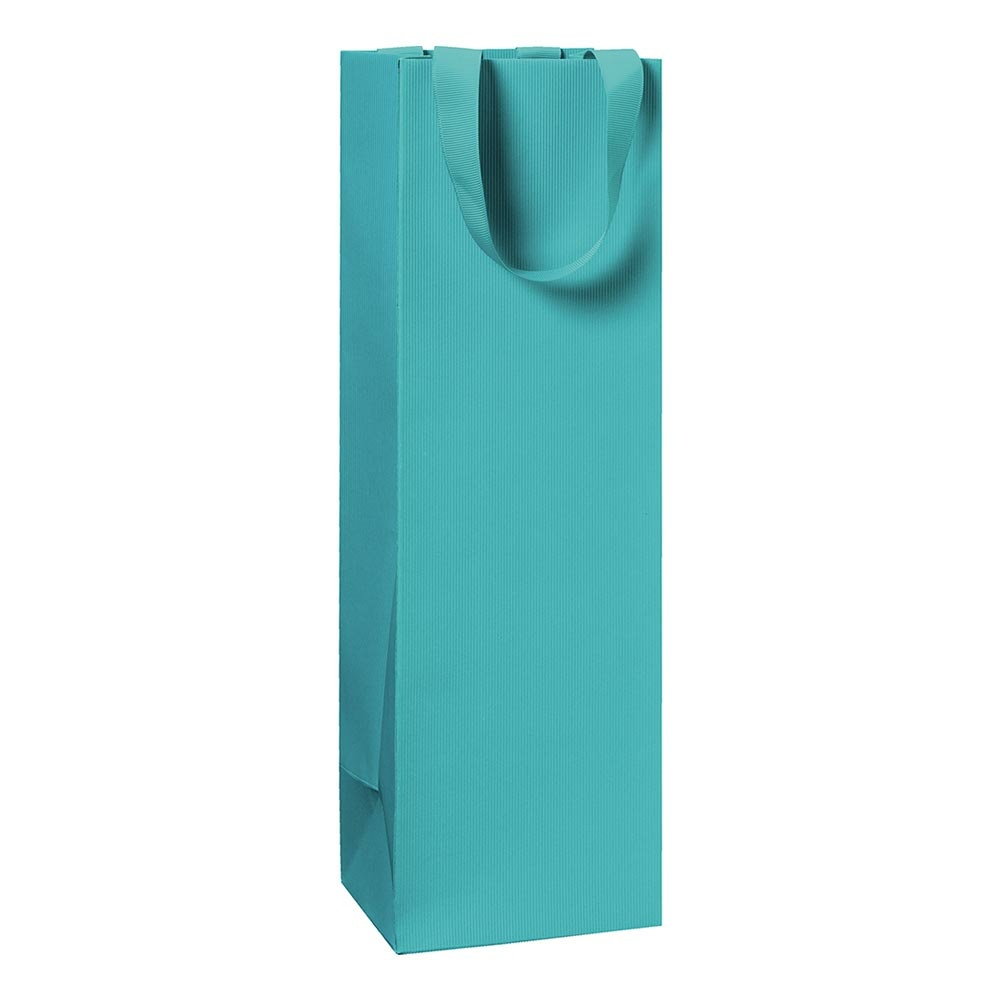 Gift bag „One Colour“ 11x105x36cm turquoise