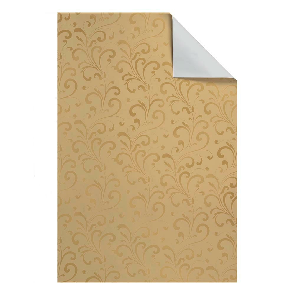 Geschenkpapier-Bogen „Baroa“ 50x70cm gold