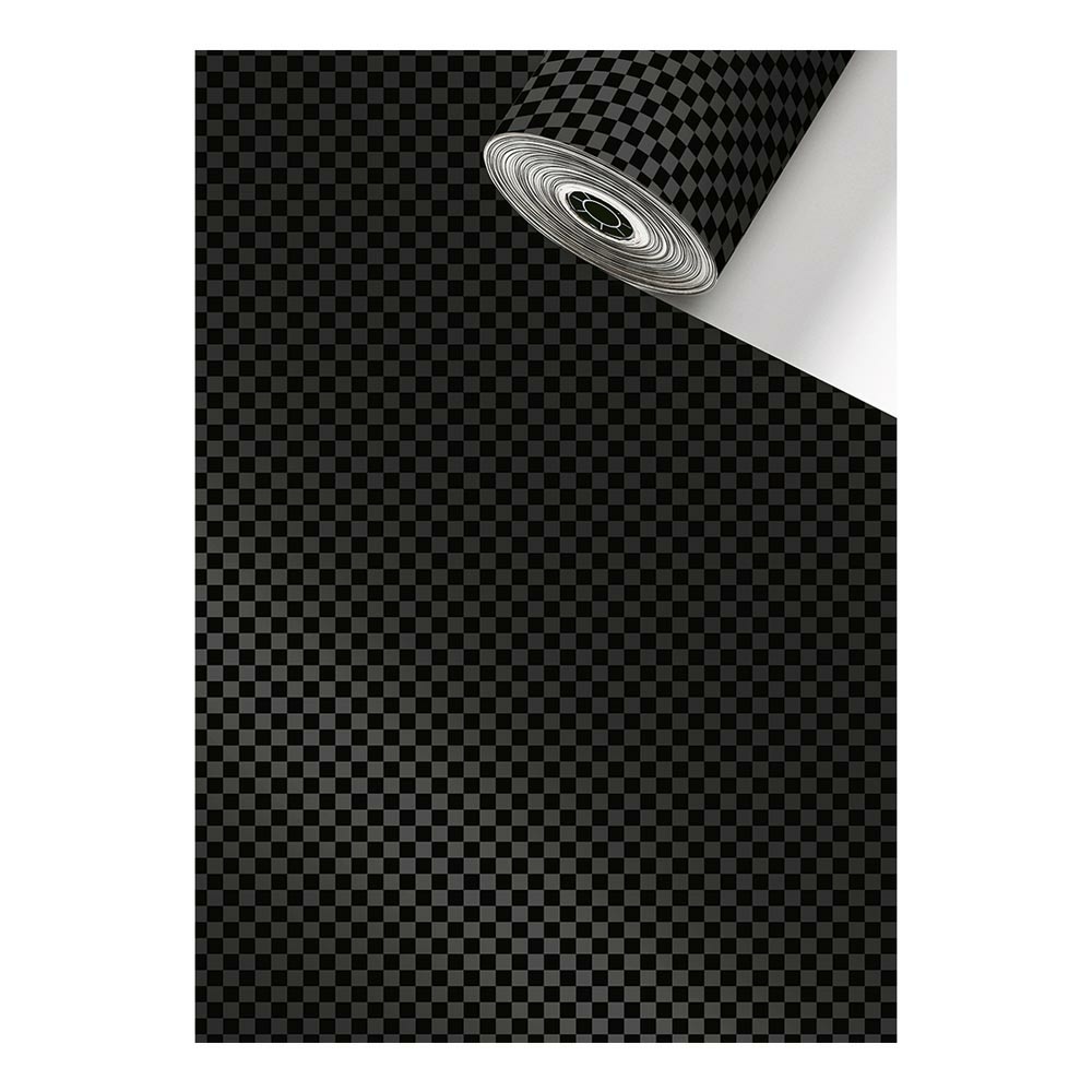Geschenkpapier-Sécaré Rolle "Jo" 0,5x150m schwarz   