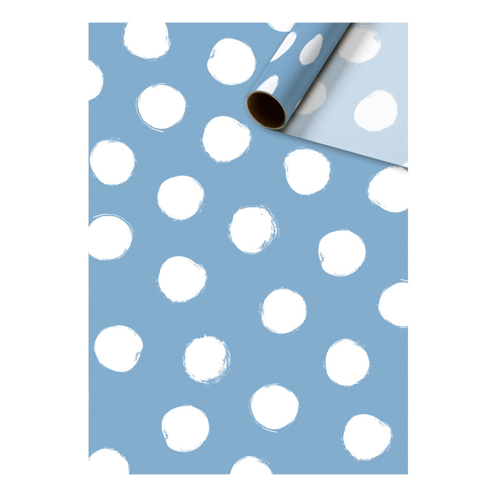 Seidenpapier-Kurzrolle „Vela“ 50x500cm blau