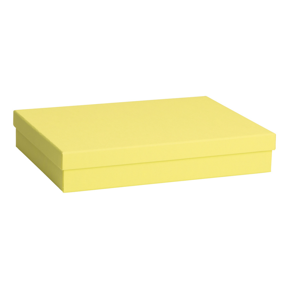 Geschenkbox „One Colour“ 24 x 33 x 6 cm gelb