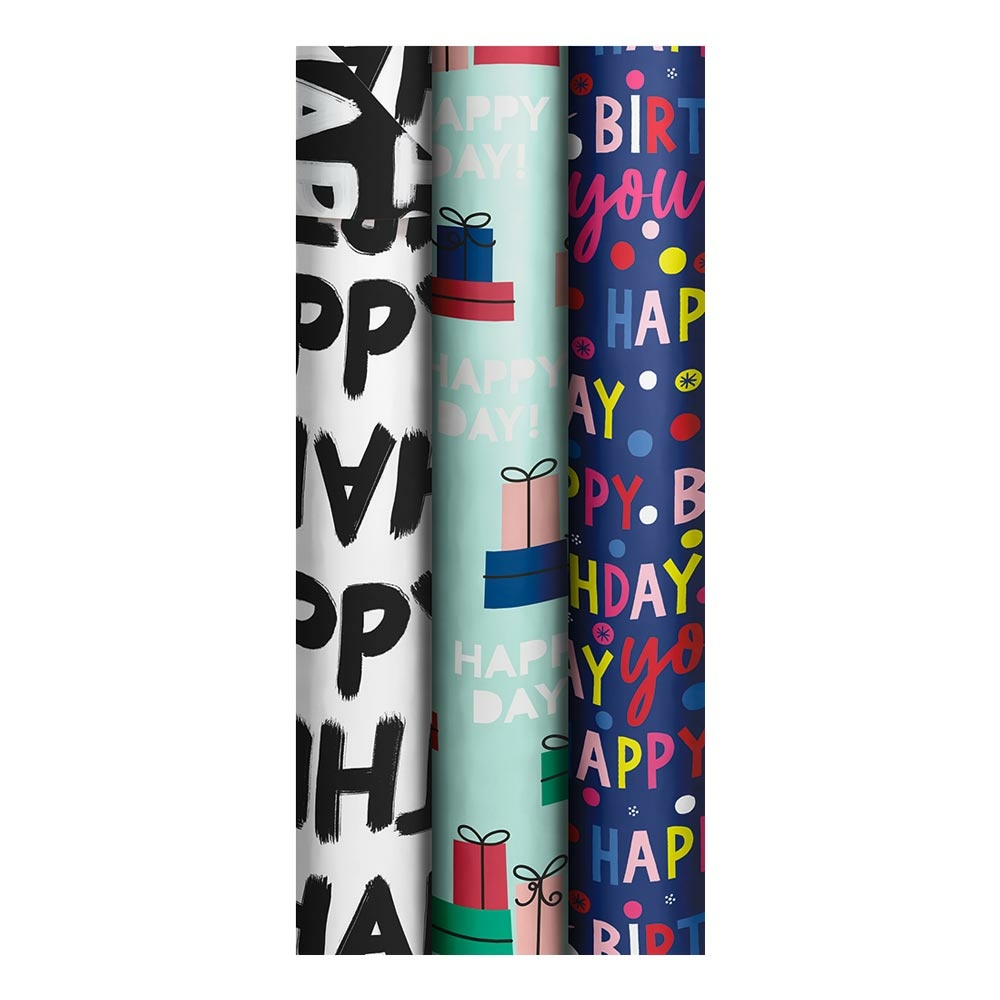 Wrapping paper assortment "Funny Day" 70x200cm