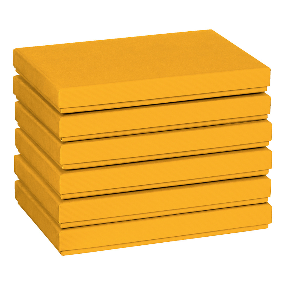 Geschenkbox „One Colour“ A5+ orange dunkel