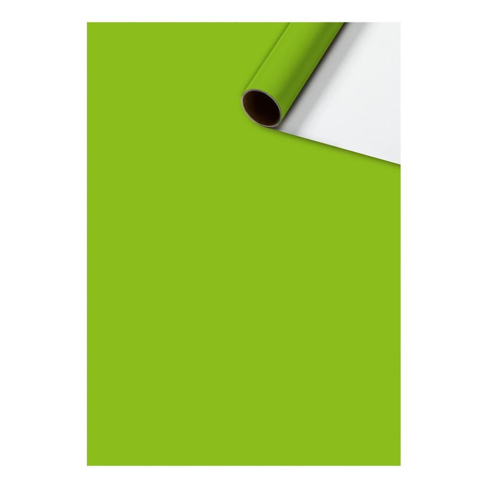Geschenkpapier „Uni Plain“ 70 x 500 cm grün hell