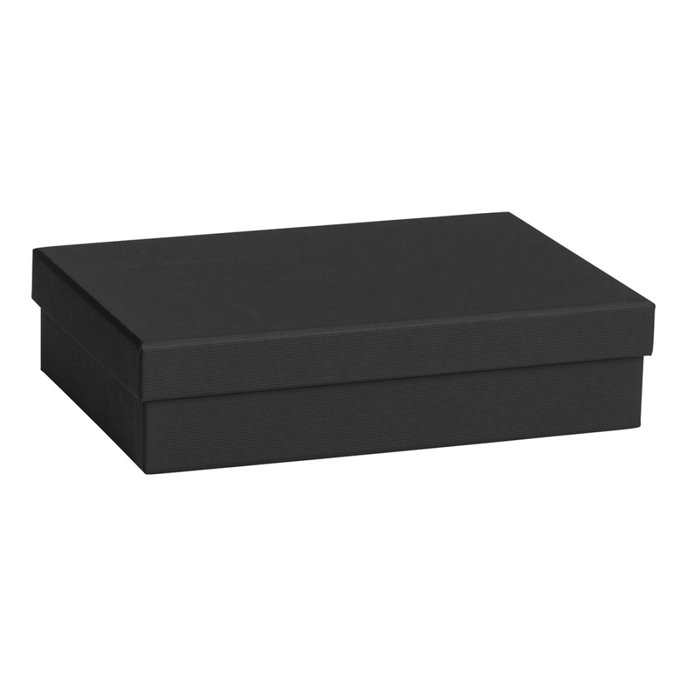 Geschenkbox „One Colour“ 16,5 x 24 x 6 cm schwarz