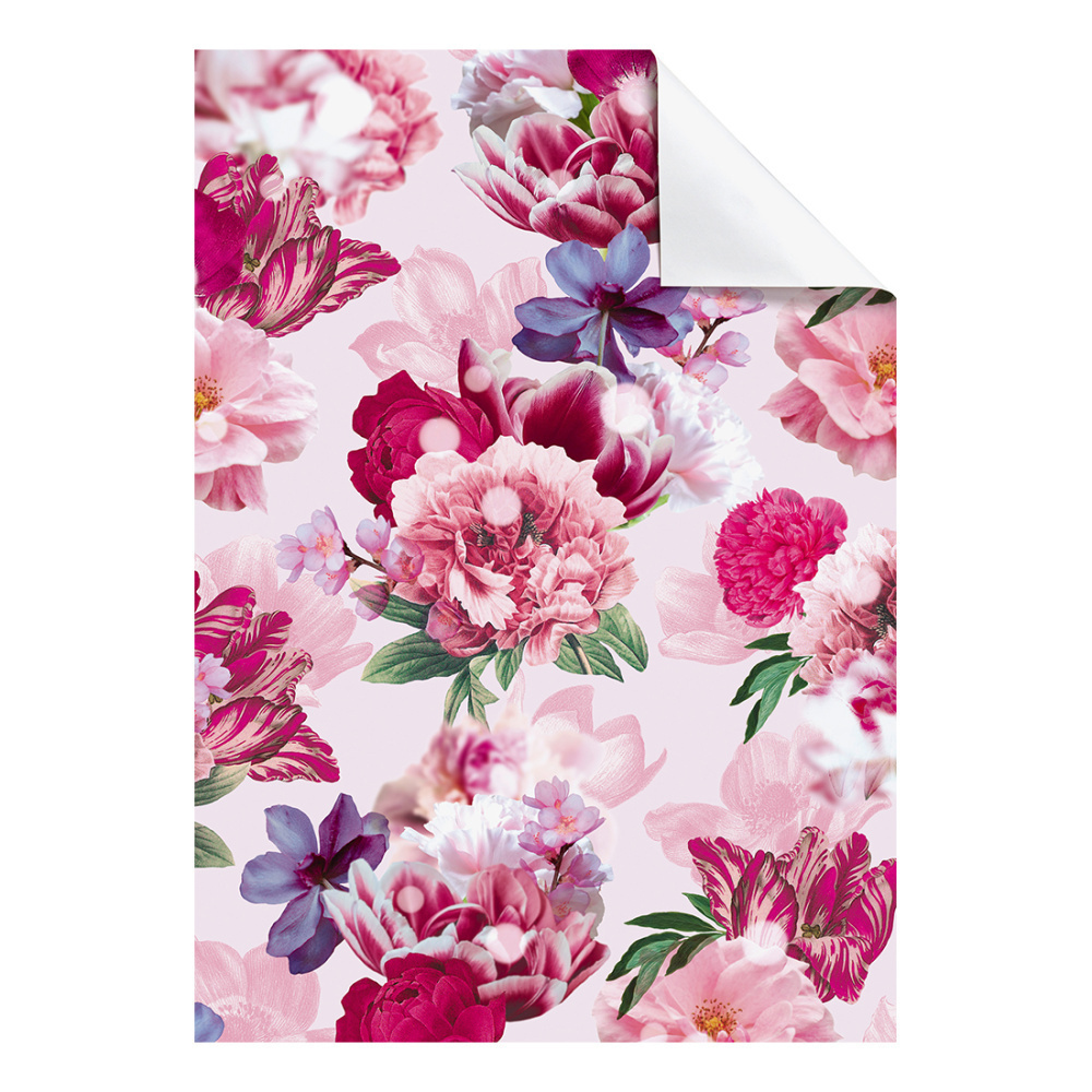 Geschenkpapier-Bogen „Lenora“ 100x70cm rosa