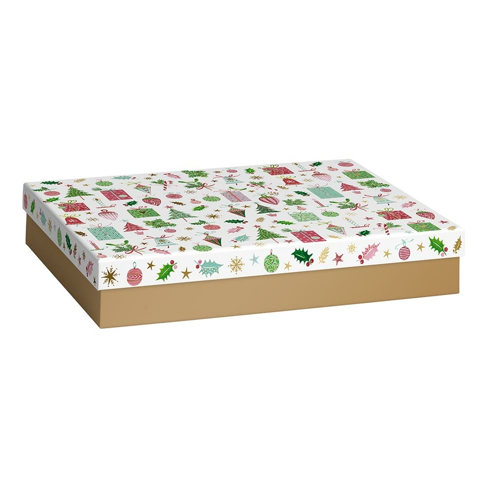 Gift box "Inge" 24x33x6cm rose