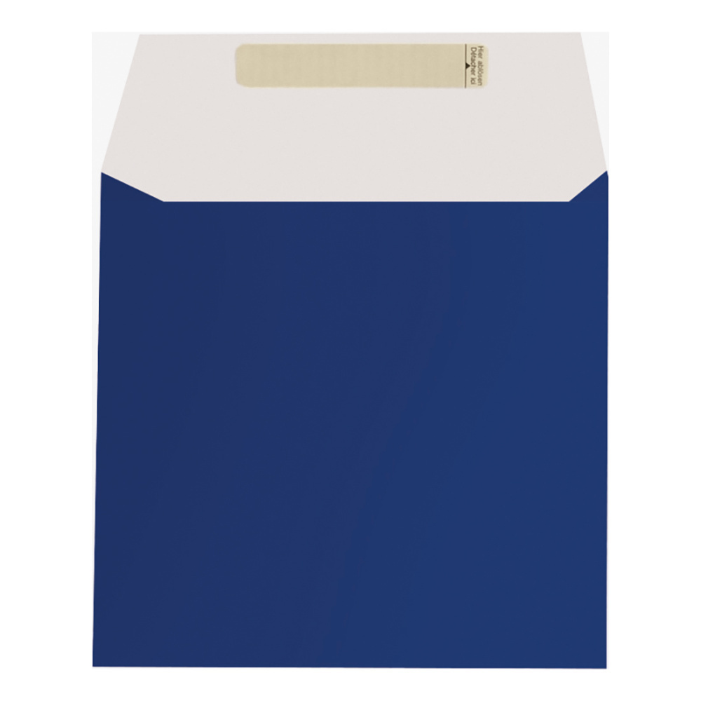 Geschenkbeutel „Uni Basic“ 17,5x4x16 + 6cm blau dunkel