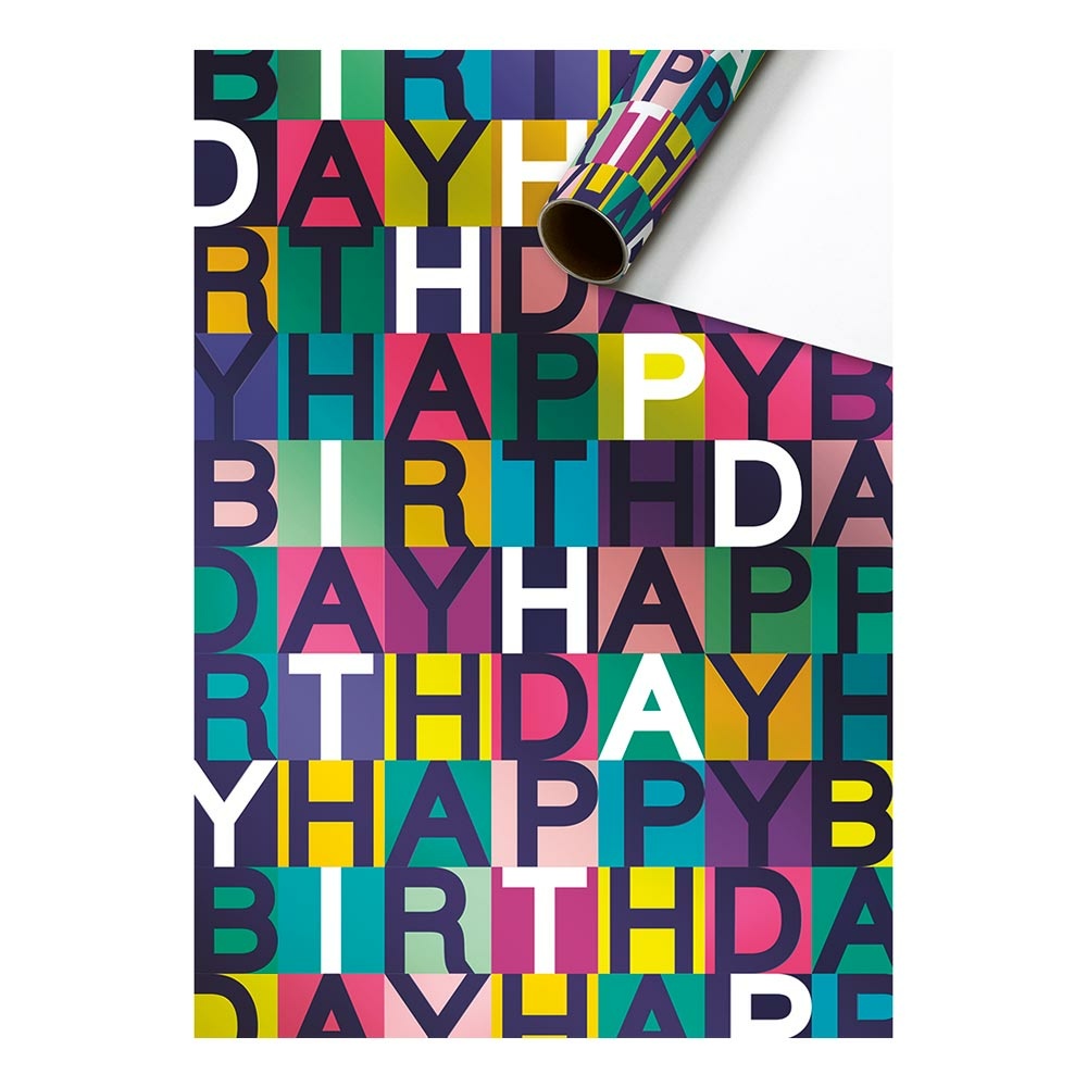 Gift wrap paper „Ilmi“ 70x150cm purple